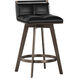 Arizona 32.5 inch Bravo Black Swivel Counter Stool